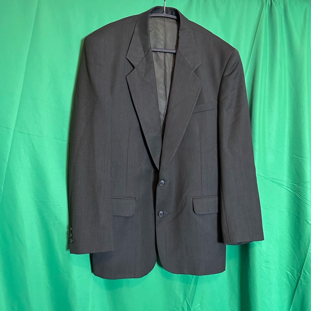 FIORAVANTI crazy woven brown blazer jacket USA-made
